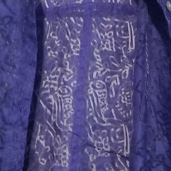 Purple button down - Picture 4 of 7